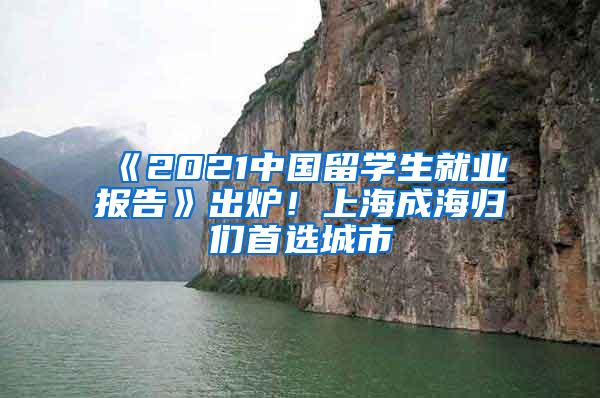 《2021中国留学生就业报告》出炉！上海成海归们首选城市