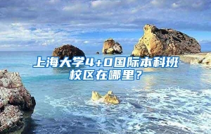 上海大学4+0国际本科班校区在哪里？