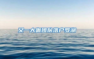 又一大咖团队落户罗湖