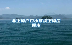 非上海户口小孩换上海医保本